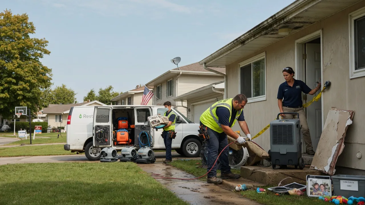 Water Damage Restoration in Wonewoc, WI near me